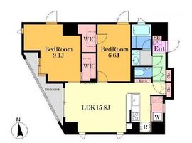 リガーレ内藤町 501 間取り図