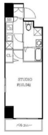 アーバイル日本橋小伝馬町 9階 間取り図