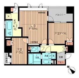 ヒルズ目白台 3階 間取り図