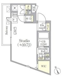 OZIO西荻窪2 204 間取り図