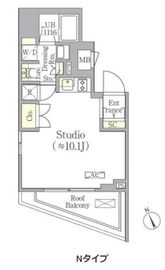OZIO西荻窪2 502 間取り図