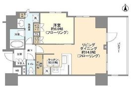 ブランズ中野南台 7階 間取り図