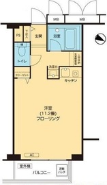 エスポワール渋谷松濤 4階 間取り図