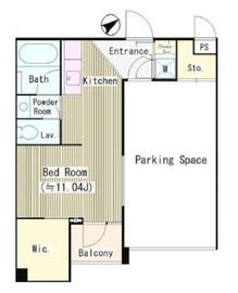 西馬込テラスコート 101 間取り図