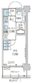 パークアクシス菊川ステーションゲート 805 間取り図