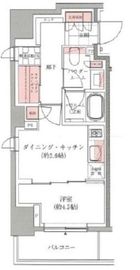 アトラス西早稲田 3階 間取り図