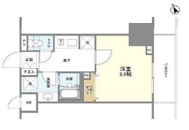 BLESS蔵前 615 間取り図