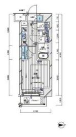 メインステージ白金3 5階 間取り図