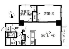 KDXレジデンス秋葉原 603 間取り図