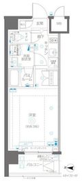 ZOOM錦糸町North 5階 間取り図