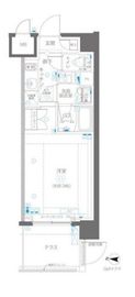 ZOOM錦糸町North 1階 間取り図