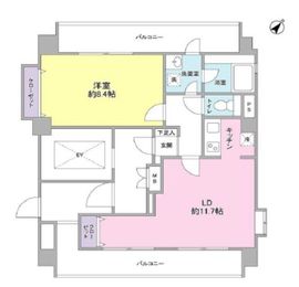 ユーキメゾン一番町 901 間取り図