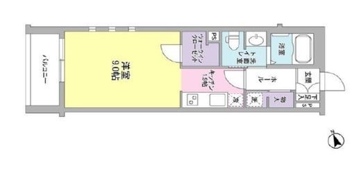 プレジオ桜丘 305 間取り図