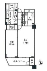 麻布台パークハウス 3階 間取り図