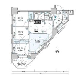 クリオ東日本橋 2階 間取り図