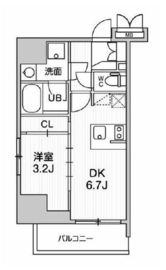シーフォルム大井町2 11階 間取り図