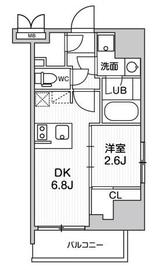 シーフォルム大井町2 12階 間取り図