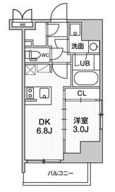シーフォルム大井町2 11階 間取り図