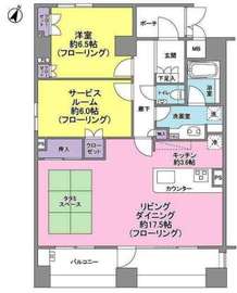 グランステューディオ中目黒 7階 間取り図