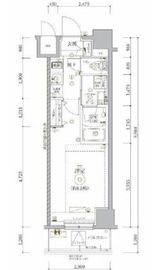 リルシア新御徒町 9階 間取り図