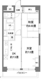 カスタリア新宿7丁目 303 間取り図