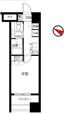 レグノ・フォルテ二番町 12階 間取り図