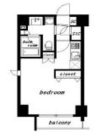 レガリアシティ神田末広町 301 間取り図