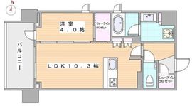 ルジェンテ文京春日 5階 間取り図