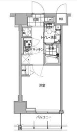 ハーモニーレジデンス品川ウエスト#002 4階 間取り図