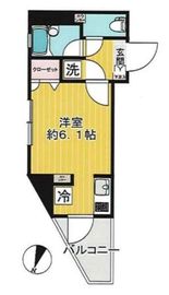 エルフラット高輪台 2階 間取り図