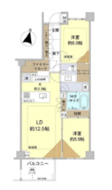 オープンレジデンシア桜新町2丁目 1階 間取り図