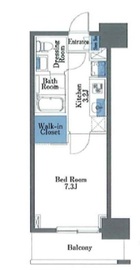 プライムメゾン神保町 402 間取り図