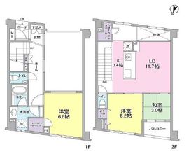 ソアラノーム碑文谷 111 間取り図