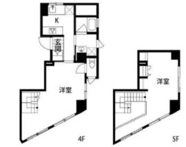MEGURO HAUS （メグロハウス） 4階 間取り図
