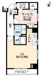 日本橋室町デュープレックスポーション 8階 間取り図