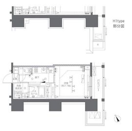 ZOOM椎名町 5階 間取り図