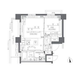 ZOOM椎名町 2階 間取り図