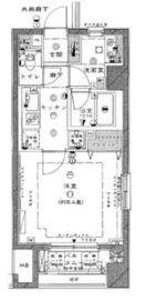 リーガルタワー神保町 7階 間取り図