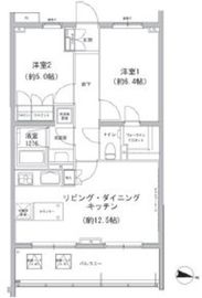 ヒューリックコート雪が谷 315 間取り図