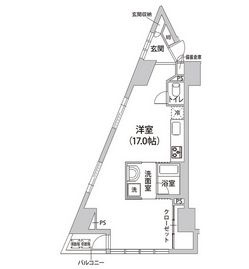 ロリエ銀座 501 間取り図