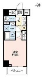 プレール・ドゥーク浅草5 2階 間取り図