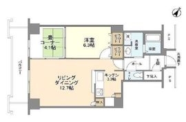 トルナーレ日本橋浜町 13階 間取り図