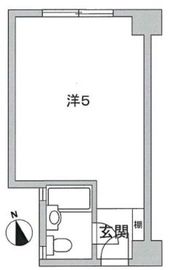 赤坂レジデンシャルホテル 9F2 間取り図