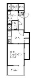 クレインズテラス 106 間取り図