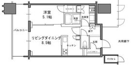 パークコート文京小石川ザ・タワー 38階 間取り図