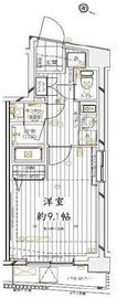 レガリス四谷 6階 間取り図