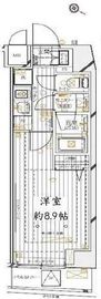 レガリス四谷 4階 間取り図