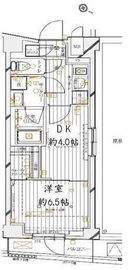 レガリス四谷 5階 間取り図