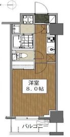 清澄白河レジデンス弐番館 517 間取り図