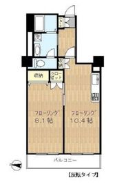 ジェイタワー西大井 25階 間取り図